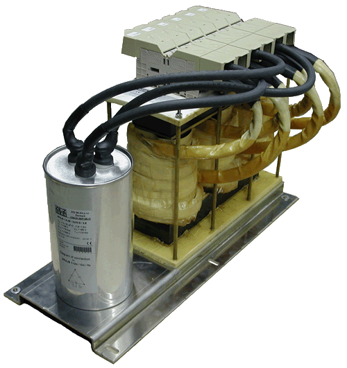 Синусоидальный выходные HF фильтры KEB COMBILINE 200kW 380... 460V 28.Z1.G04-1004 370A