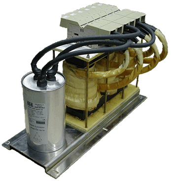 Синусоидальный выходные HF фильтры KEB COMBILINE 200kW 380... 460V 28.Z1.G04-1004 370A