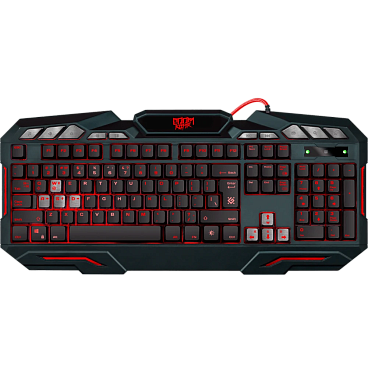Клавиатура Defender Doom Keeper GK-100DL Black (45100)