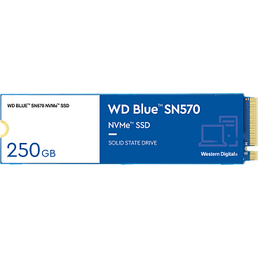 Накопитель SSD 250Gb WD Blue SN570 (WDS250G3B0C)