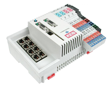 Управляющее устройство KEB COMBICONTROL C6 Earth Connection plates 00.C6.CD1-0500 25 mm Connection 1