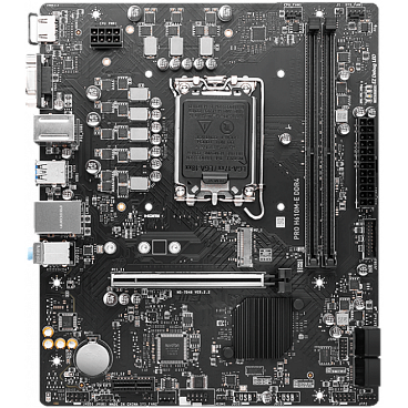 Материнская плата MSI PRO H610M-E DDR4